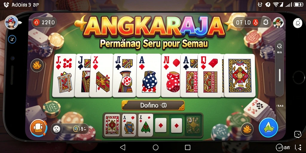 Screenshot gameplay <strong>ANGKARAJA</strong> yang menarik dan seru.