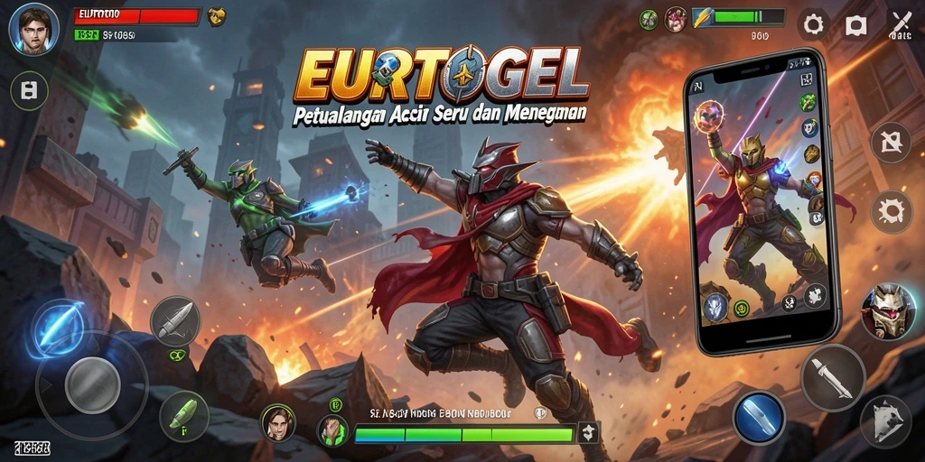 Screenshot gameplay seru dari EUROTOGEL menampilkan aksi mendebarkan.