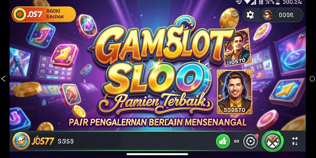 Screenshot gameplay JOS77 yang menampilkan putaran slot yang seru.