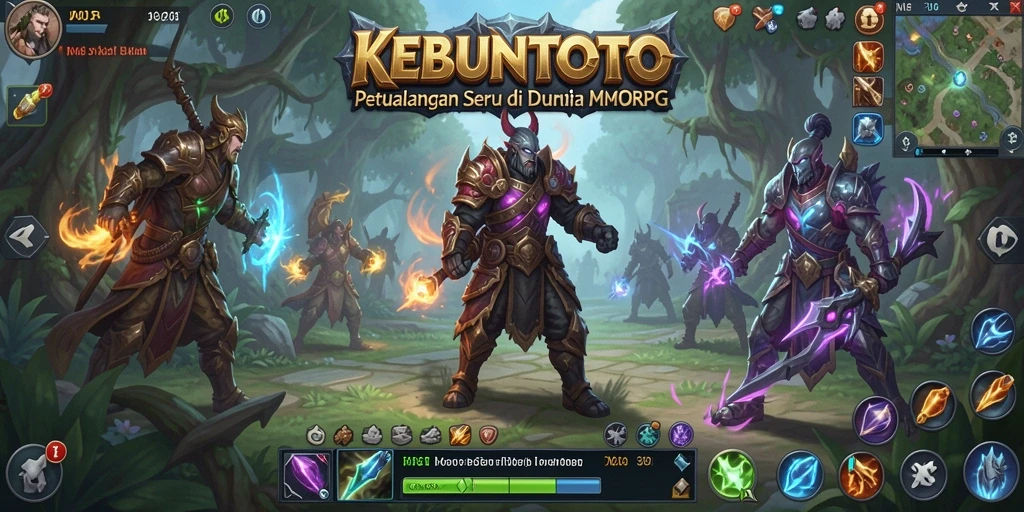 Tampilan gameplay KEBUNTOTO yang menarik dan imersif.