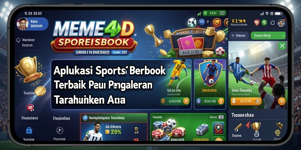 Tampilan menarik dari gameplay Sportsbook di MEME4D.