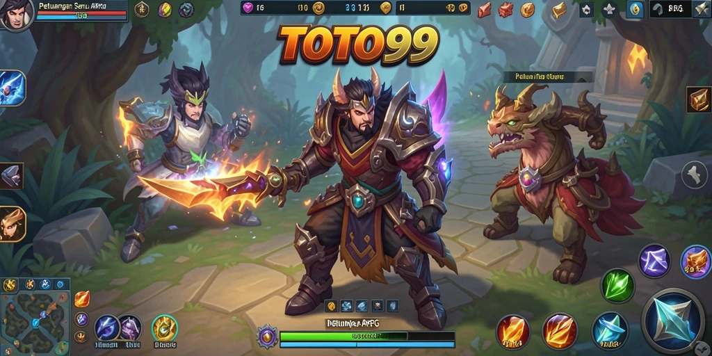 Gameplay menantang dan seru di dunia ARPG TOTO99.