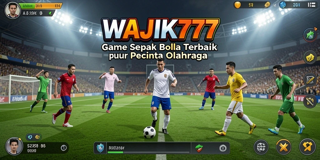 Tampilan gameplay WAJIK777 yang seru dan menarik dengan fitur sepak bola terbaru.